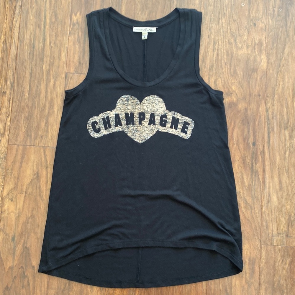 Express “Champagne” tank top-XS